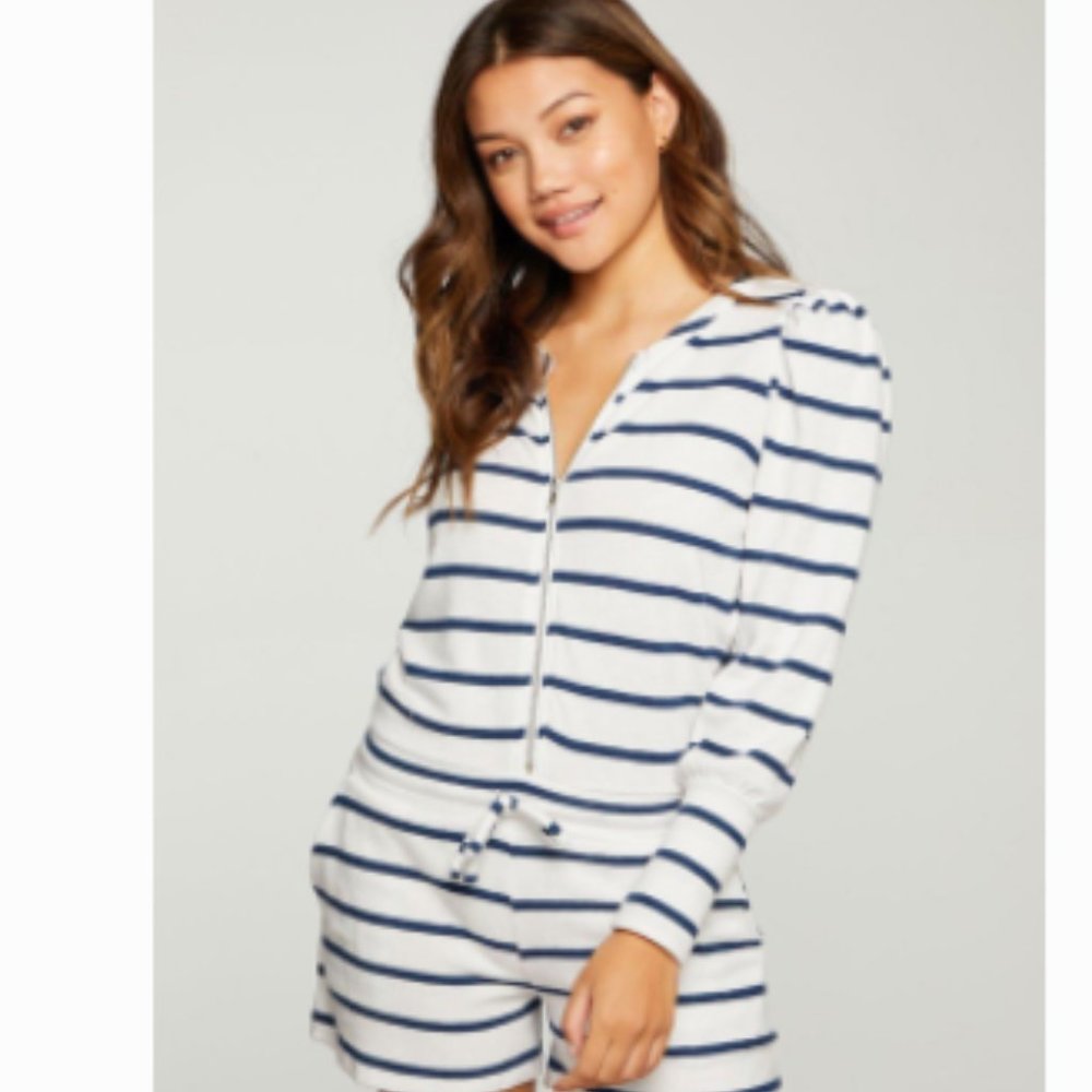 NWT CHASER VELOUR ROMPER